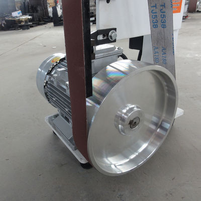 PMS1200 Industrial Belt Grinder Sander for Knife Variable Speed Metal Sanding Belt Machine