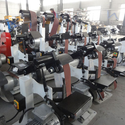 PMS1200 Industrial Belt Grinder Sander for Knife Variable Speed Metal Sanding Belt Machine