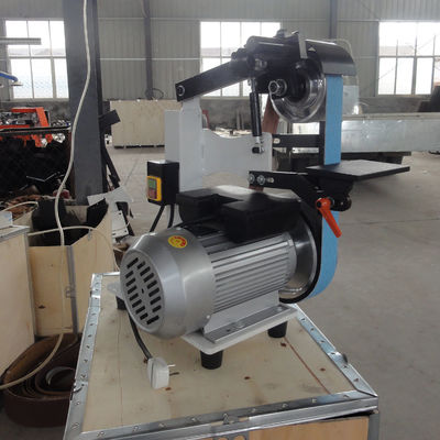 PMS1200 Multifunctional Vertical Metal Mini Belt Sander Machine with Weight of 39 KG