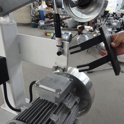 PMS1200 Multifunctional Vertical Metal Mini Belt Sander Machine with Weight of 39 KG