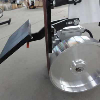 PMS1200 Multifunctional Vertical Metal Mini Belt Sander Machine with Weight of 39 KG