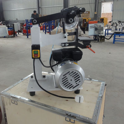 Arc Welding Seam Sanding with PMS1200 Vertical Plane Sanding Machine and Sanding Belt