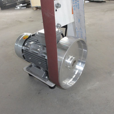 Arc Welding Seam Sanding with PMS1200 Vertical Plane Sanding Machine and Sanding Belt