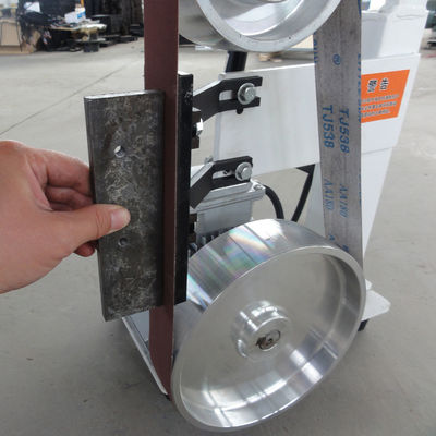 Speed Small Universal Abrasive Belt Grinding Machine for Metal Casting Parts PMS1200