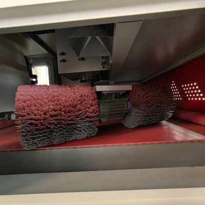 Fixed Method Negative Pressure and Magnetic Suction Dual System Edge Rounding Machine