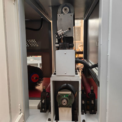 Powerful 800mm Automatic Metal Deburring Chamfering Sanding Machine with 7.5kw*2 Power