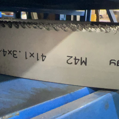 High Frequency Welded Bimetal Band Saw Blade Customized Support ODM for Metal Cutting