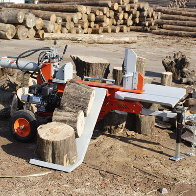 Wooden Bracket Acceptable OEM Horizontal 28T Log Wood Splitting Machine for Household