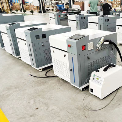 1500W Industrial 3 In 1 Fiber Laser Cleaner Welder Cutter Spot Welding Cleaning Machine