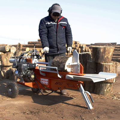 WP-182 Automatic Dual Cylinder Hydraulic Log Splitter for Firewood Processing at Home