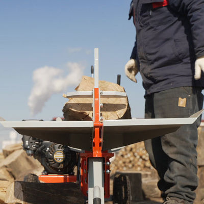 WP-182 Automatic Dual Cylinder Hydraulic Log Splitter for Firewood Processing at Home