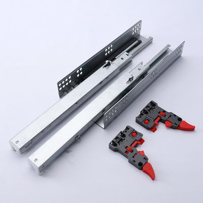 Mail Packing Y Hardware Accessories Three Section Full Pull-out Track Drawer Slides