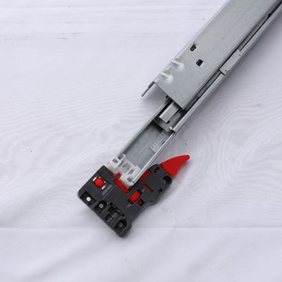 10 Sets/ctn 303B-350 Full Extension Damping Concealed Slides 3 Folds Soft Close Undermount Drawer