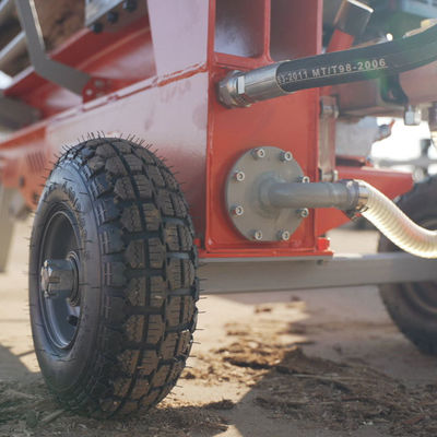 convenient 18 ton hydraulic log splitter with automatic loading and hands-on control