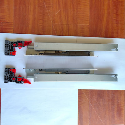 370mm Cabinet Depth Hidden Bottom Mount Drawer Slides with Soft Close and Push Open