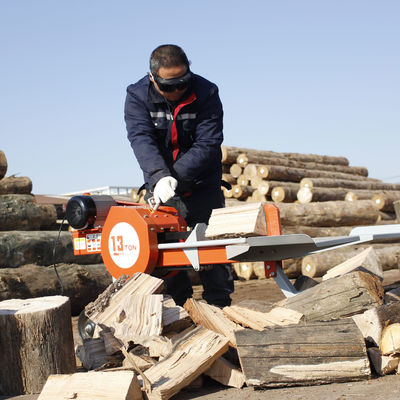 Electric Household Wood Cutting-Splitting Machine with Flywheel and Hydraulic System