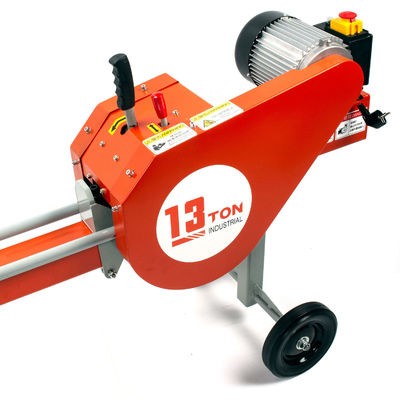 Horizontal 13-ton Electric Log Splitter Ideal for Small Scale Wood Splitting at Home