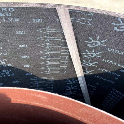 Specialized Sanding Grit Abrasives Belts for Removing Burrs in Woodworking Machinery