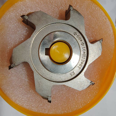 KDT Edge Banding Machine Part Six Blade Slot Wood Milling Cutter for MDF Wood Board
