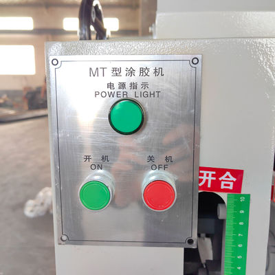 2.2kw Power Woodworking Single or Double Surface Plywood Glue Spreader Roller Machine