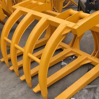 Wheel Loader Attachments Grass Grapple Grass Bucket for Improved Farming Experience