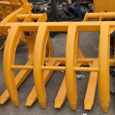 Wheel Loader Attachments Grass Grapple Grass Bucket for Improved Farming Experience