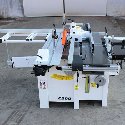 560 KG Weight Woodworking 5 in 1 Combination Machine with Thicknesser and Mortising