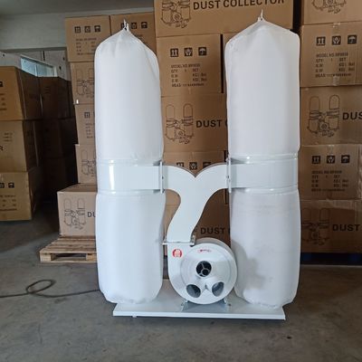 Wood Sawdust Dust Collector Machine with 480*800mm Filter Bag and 300mm Fan Diameter