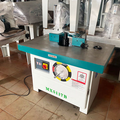 Max Processing Thickness 120mm Vertical Single Head Spindle Shaper Milling Machine