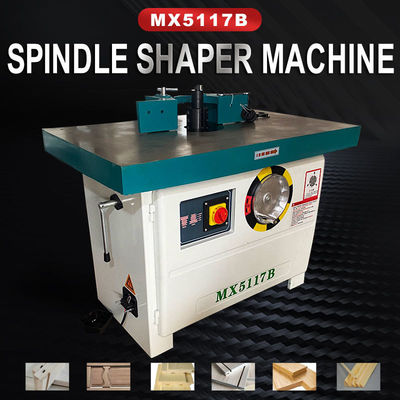 Max Processing Thickness 120mm Vertical Single Head Spindle Shaper Milling Machine