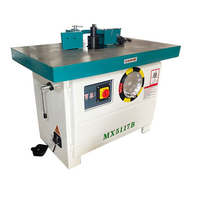 Semi-Automatic Wood Milling Moulding Spindle Moulder with Tilting Shaft and Tilt Table