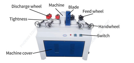 3KW Main Motor 400mm Wood Round Stick Rod Making Machine for Round Bar Manufacturing