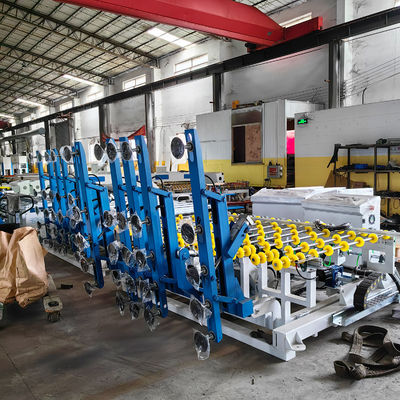 Voltage 380V/50Hz/3P Glass Double Edger Machine for Grinding and Polishing at 1-8m/min