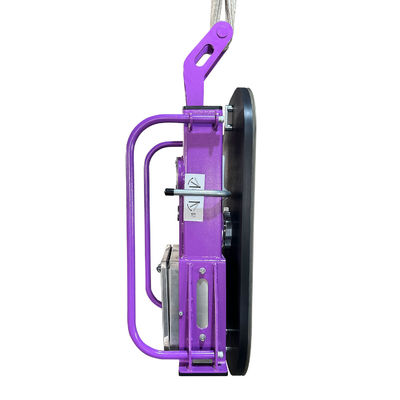 360 Degree Rotating Hollow Glass Panel Lifting Equipment for Food Beverage Processing