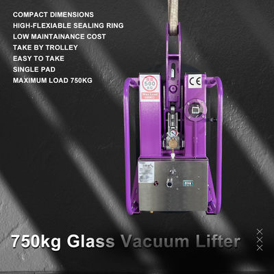 360 Degree Rotating Hollow Glass Panel Lifting Equipment for Food Beverage Processing