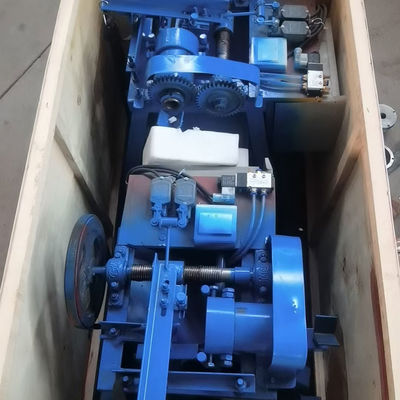 Wooden stick threading machine with customized mini wood broom stick screwing function