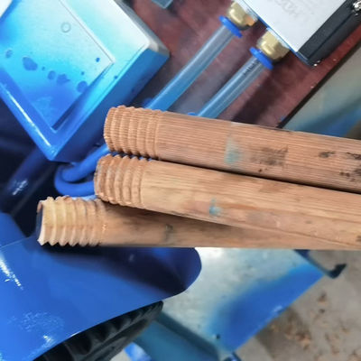 Wooden Rod Thread Processing Tool for Broom Bar Production in Building Material Shops