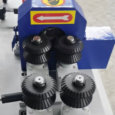 4kW Power Double In and Double Out Adjustable Thickness Mop Round Wooden Rod Machine