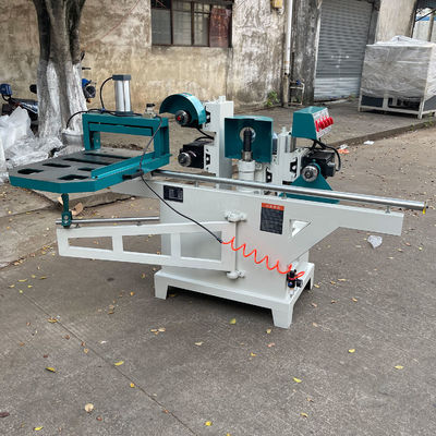 MJ105 Double Guide Rail Square Wood Mortise Machine with 5 Saw Blades 7.7kw Weight 380KG