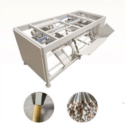 Customizable 1200-1350mm Round Wood Rod End Thread Forming Handle Cutter Machine