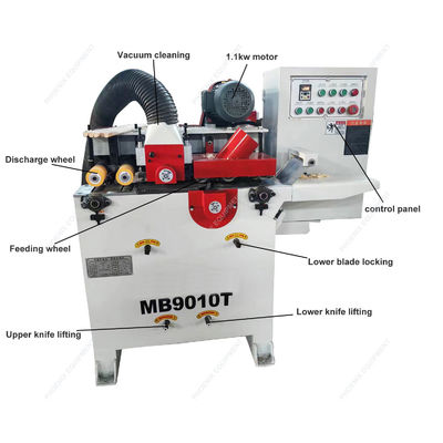 Round Bar Rounding Milling Machine CNC Wood Dowel Machine MB9010T with 320kgs Weight