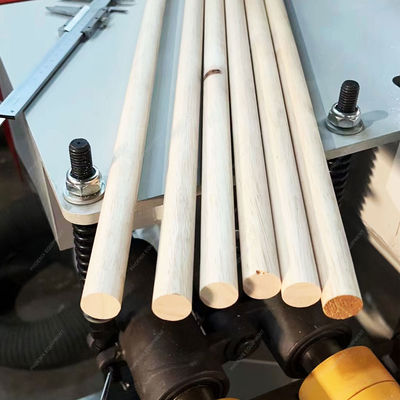 Highly Multi-function Woodworking Square Machine for Easy and Round Wood Bar Processing