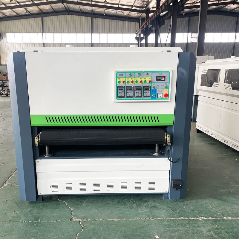 Wood Brushing Sanding Polishing Machine with 9-Piece Disk Tray Brushes and 1.5KW Motor
