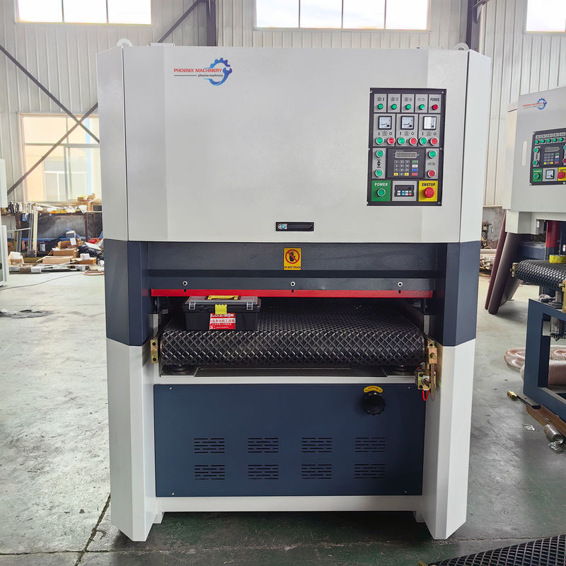 B-R-RP1300 Woodworking Plywood Solid Wood Wide Belt Planer Sanding Machine For Flooring Board