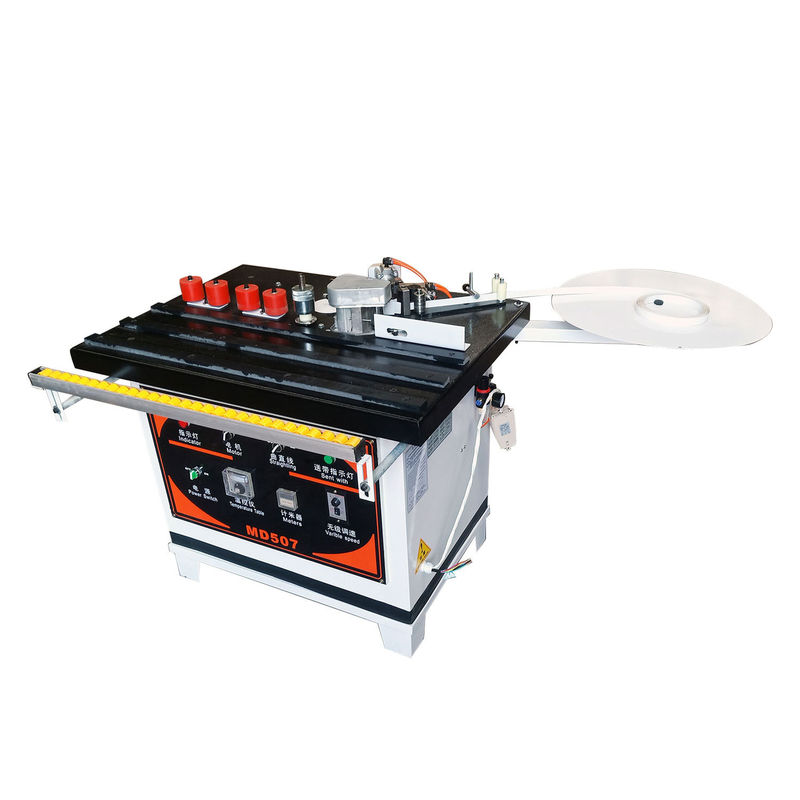 PVC Edge Banding Machine for Furniture Production 2kW Power and 1600W Heating Power