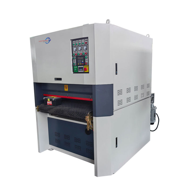 15kw Motor B-R-RP1000 Easy Operation Industrial Woodwork Wide Planer Belt Sanding Machine 1000mm