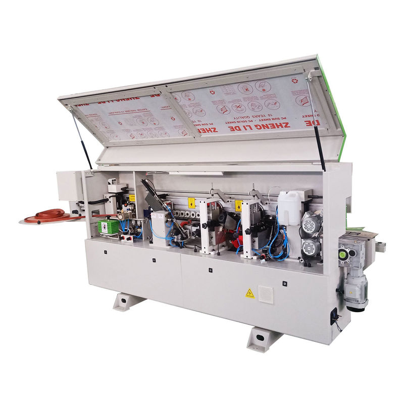 Building Material Shops Woodworking Compact Edge Bander with 5 Functions in 5.92kW Power