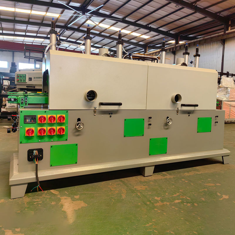 380V Woodworking Milling Cutter Four-Side Sanding Machine for Wood Board Burr Removal