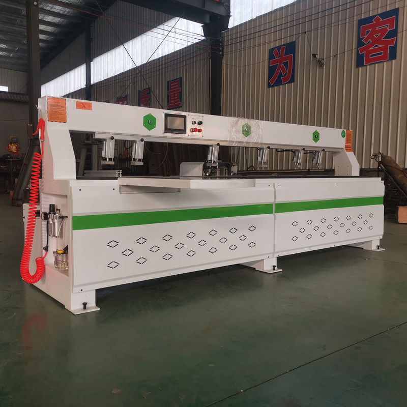 Wood Panel Furniture Horizontal Multi Spindle Boring Machine with 750W 400W Voltage