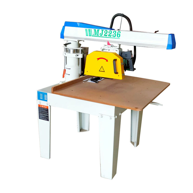 MJ2236 Small Universal Rocker Arm Saw Wood Cutting Machine with Built-in Swing Angle Scale